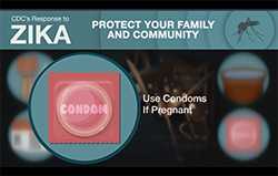 Captura de pantalla del video Si está embarazada y tiene relaciones sexuales, use condones: prevención del zika en Puerto Rico
